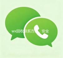 wx回收联系方式，安全便捷的二手交易新选择